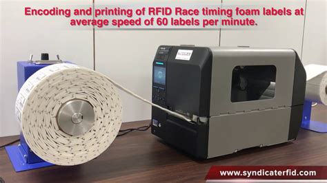 Syndicate RFID Race Timing Foam Tag 